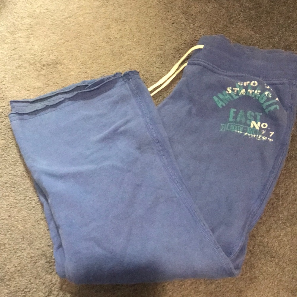 American Eagle blue sweatpants size L